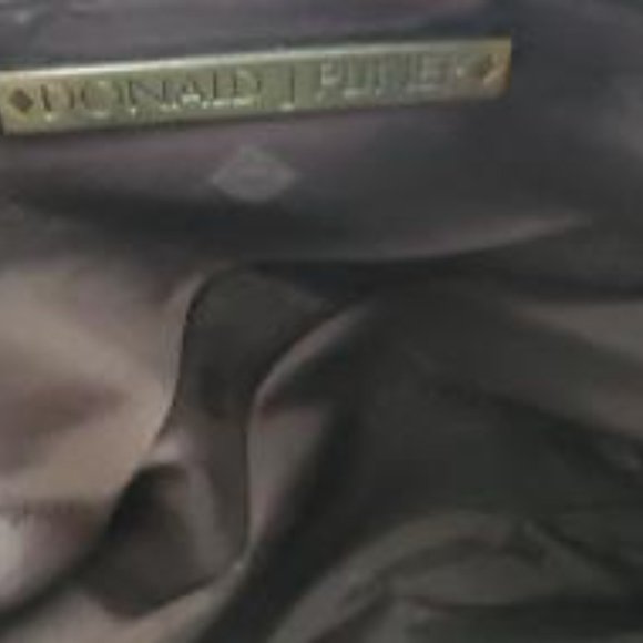 Donald J Pliner Red Suede Purse - Picture 5 of 7